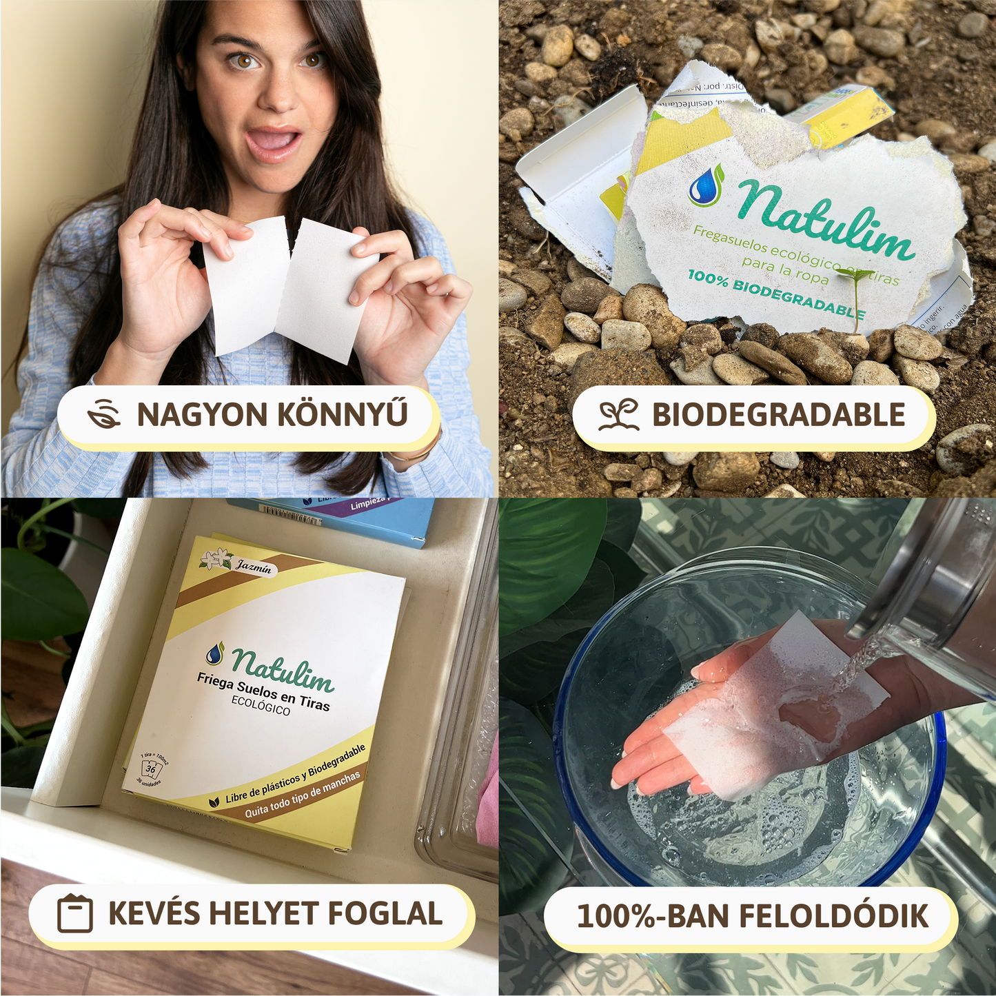 Čistič podlah - 30 ekologických proužků