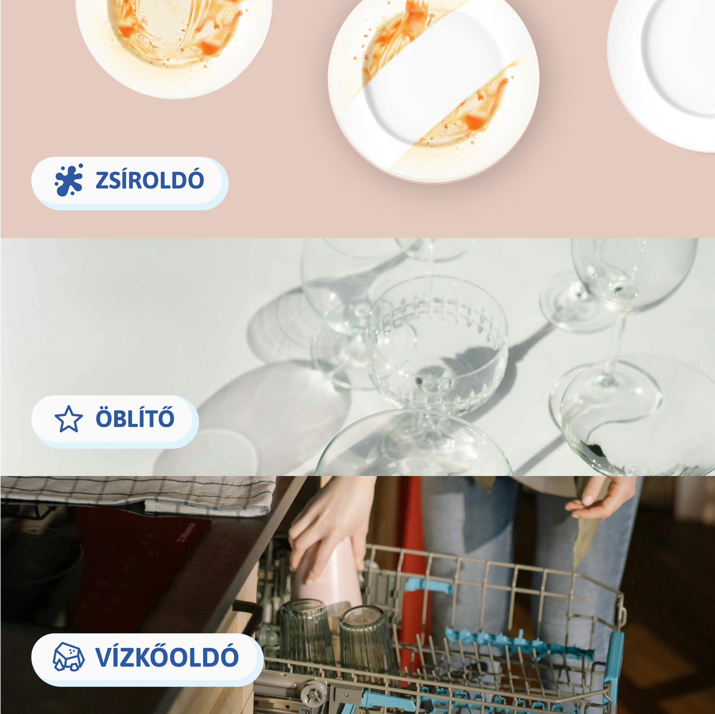 6 az 1-ben Eco Mosogatógép Tabletták - 60 Mosogatásra