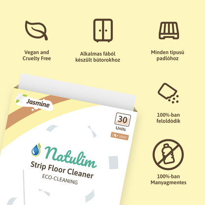 Bodenreinigungsblätter 30 Eco-Blätter Natulim