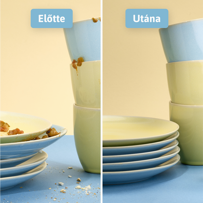 6 az 1-ben Eco Mosogatógép Tabletták - 60 Mosogatásra